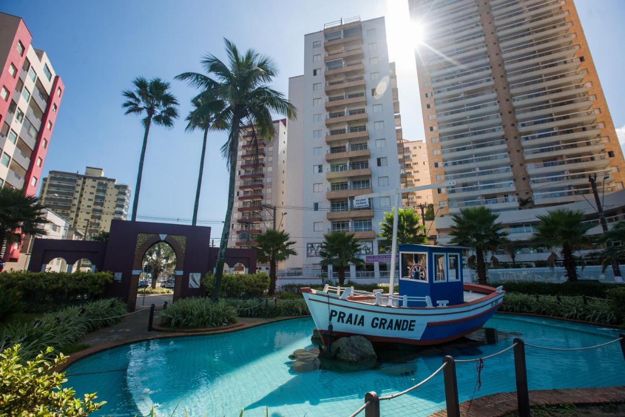 Casa Guilhermina Com Piscina E Churrasqueira Praia Grande  Exterior photo
